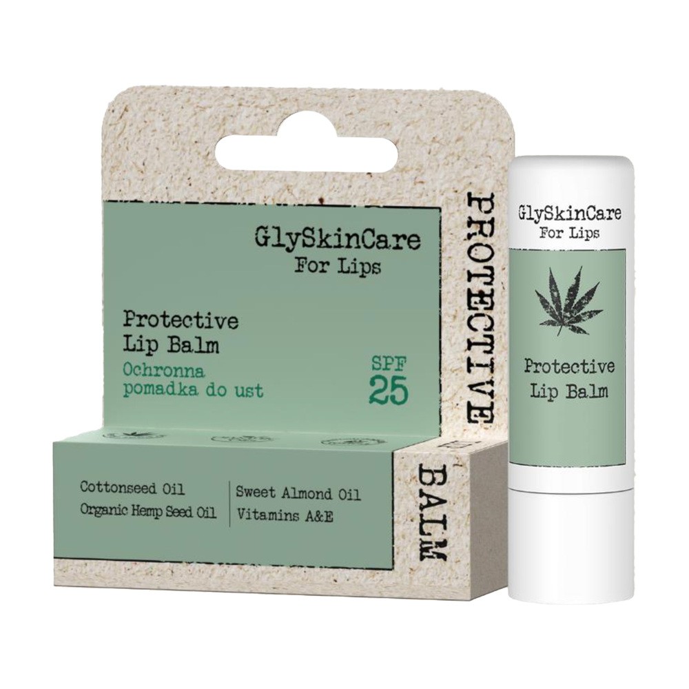 GlySkinCare for Lips, pomadka ochronna do ust, SPF 25, 4,9 g