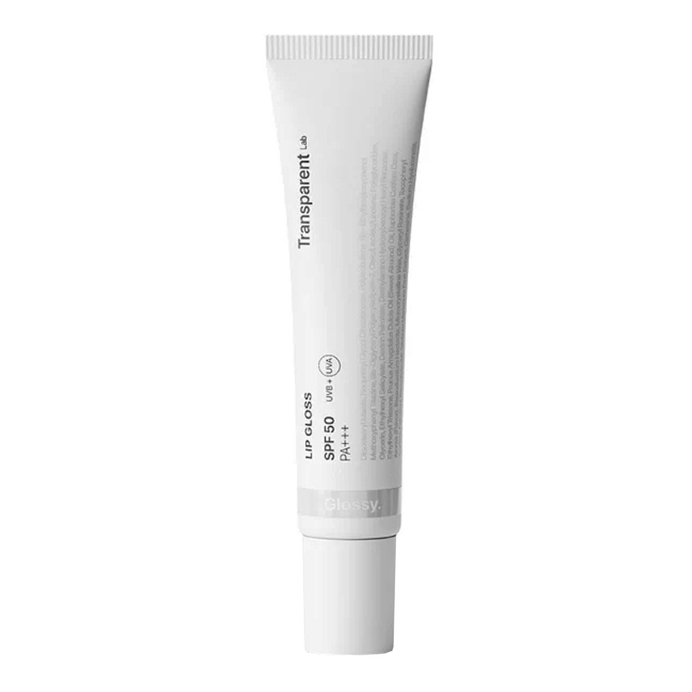 Transparent Lab Lip Gloss Nawilżający balsam do ust SPF50, Glossy
