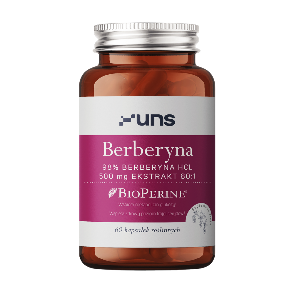 Uns Berberyna + Bioperine, kapsułki, 60 szt.