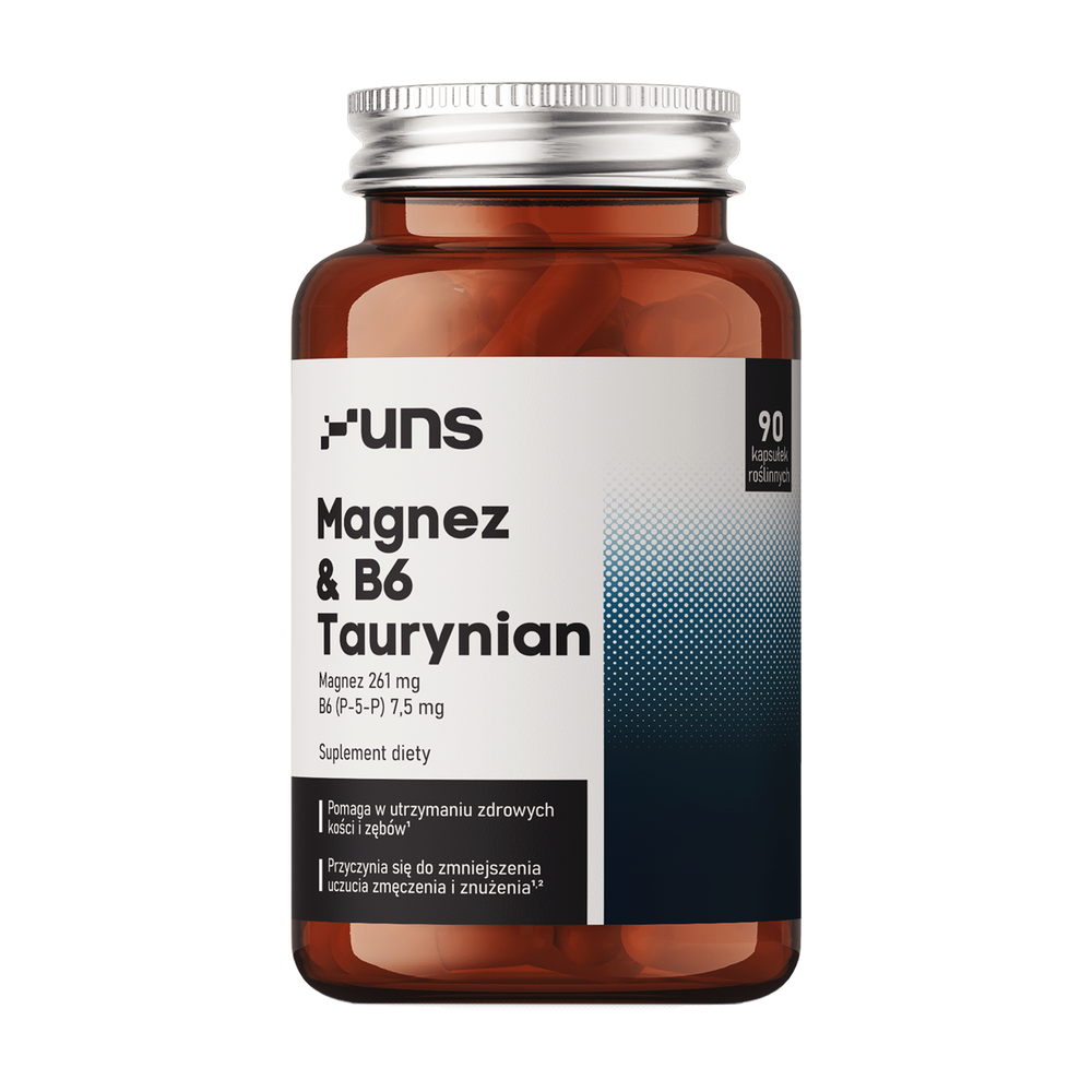 UNS Magnez&B6 Taurynian 90vegcaps