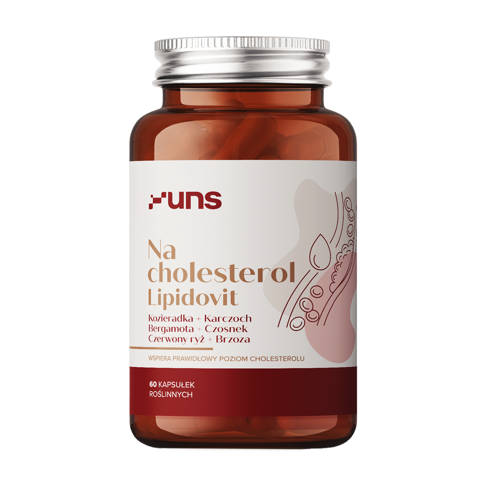 Uns Na Cholesterol Lipidovit, kapsułki, 60 szt.