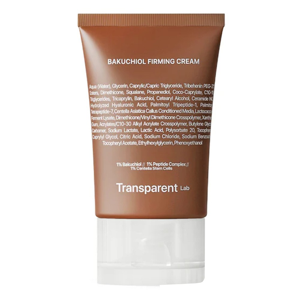 Transparent Lab BAKUCHIOL FIRMING CREAM  Ujędrniający Krem do Twarzy z Bakuchiolem 50 ml