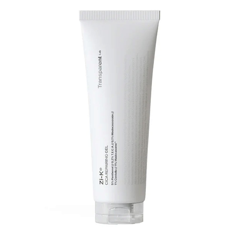 Transparent Lab - ZI-K® Cica Repairing Gel – Regenerujący Żel z Wąkrotą Azjatycką, 100 ml