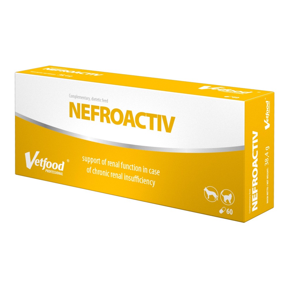 VetFood NefroActiv 60 Kapsułek na nerki