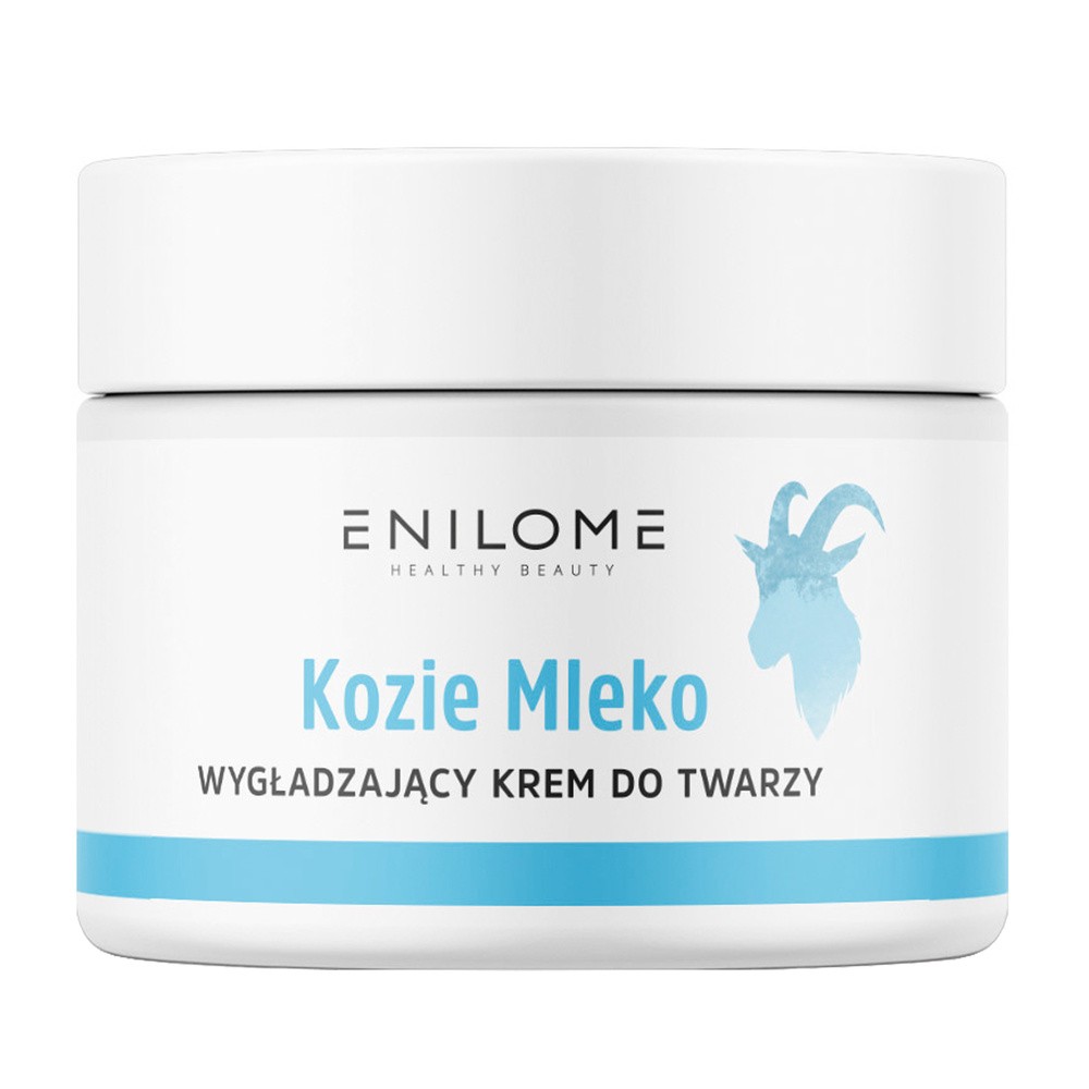 Enilome Healthy Beauty Kozie Mleko, wygładzający krem do twarzy, 50 ml