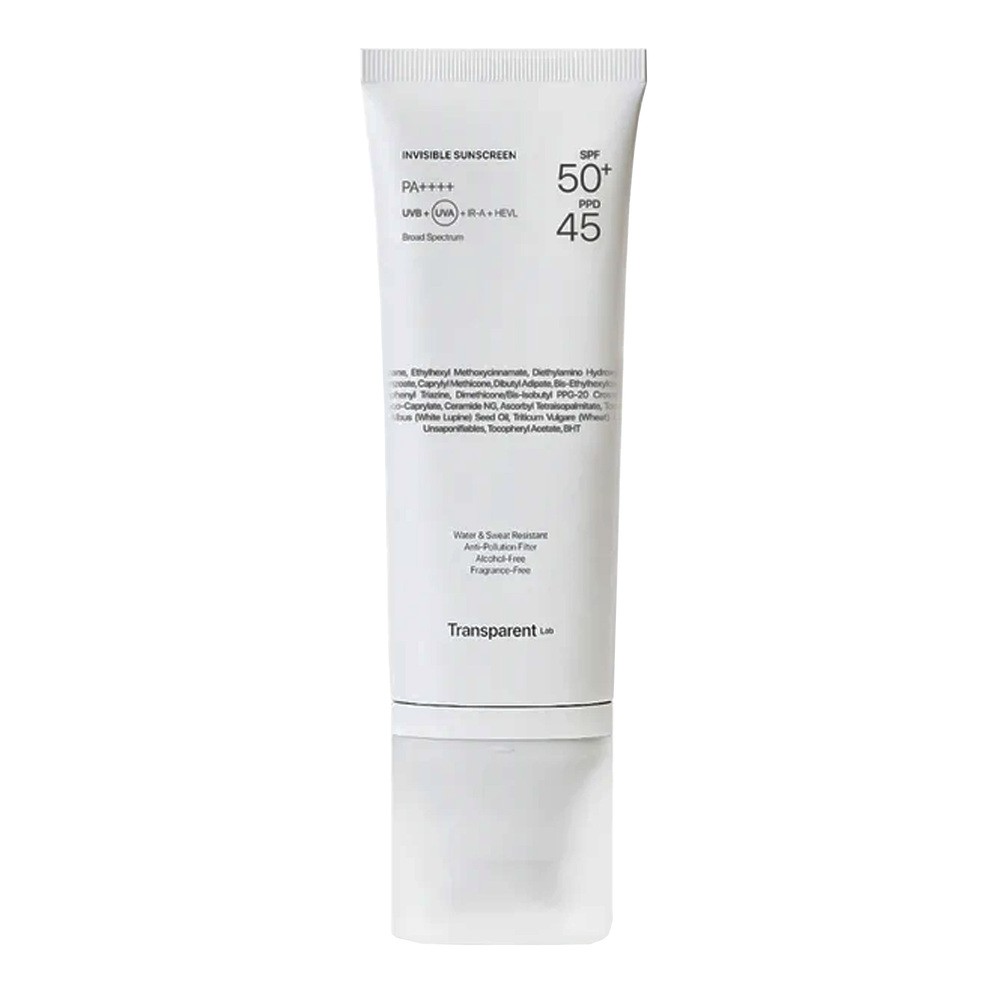 Transparent Lab SPF50+ Invisible - Niewidoczny krem przeciwsłoneczny 100ml
