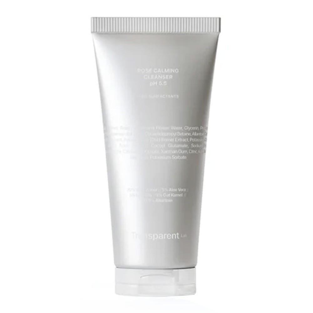 Transparent Lab ROSE CALMING CLEANSER pH 5.5 - Delikatny Różany Żel do Mycia Twarzy 150 ml