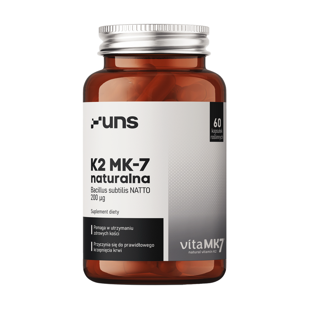 UNS K2 Mk-7 Naturalna 60vegcaps