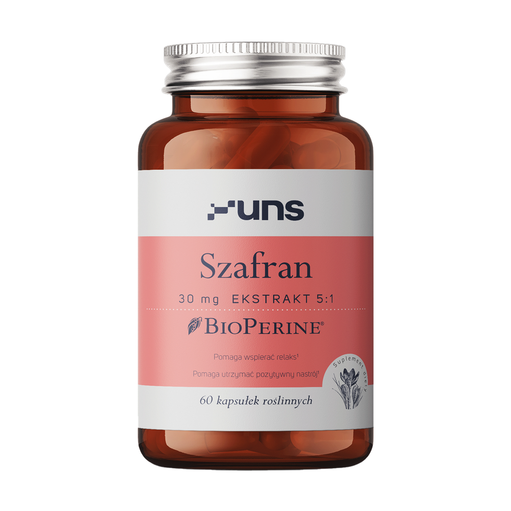 UNS Szafran 30mg Ekstrakt 5:1 60vegcaps