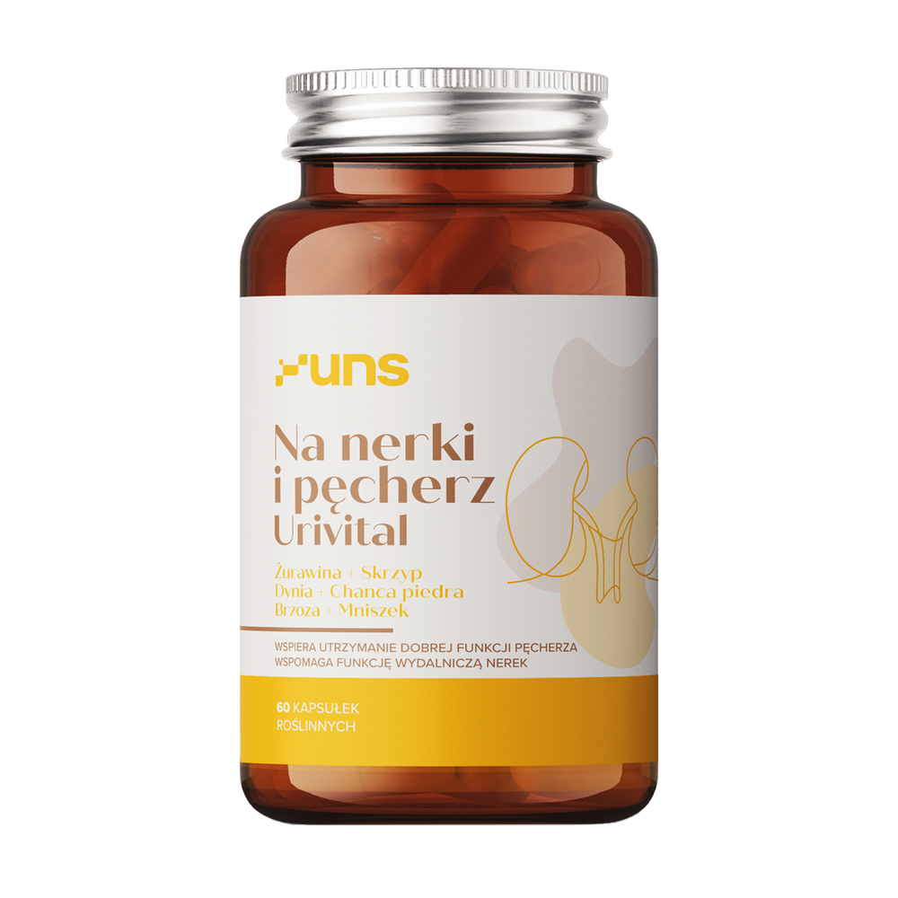 UNS Na Nerki I Pęcherz Urivital, kapsułki, 60 sztuk