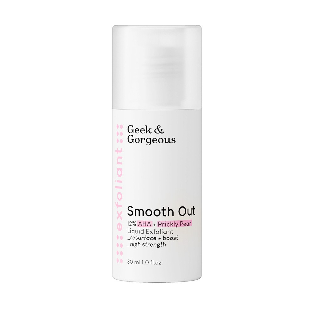Geek & gorgeous Geek & Gorgeous Smooth Out Tonik do Twarzy z Kwasami AHA 30ml GEEK-0056