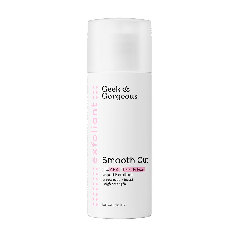 Geek & gorgeous Geek & Gorgeous Smooth Out Tonik do Twarzy z Kwasami AHA 100ml GEEK-0025