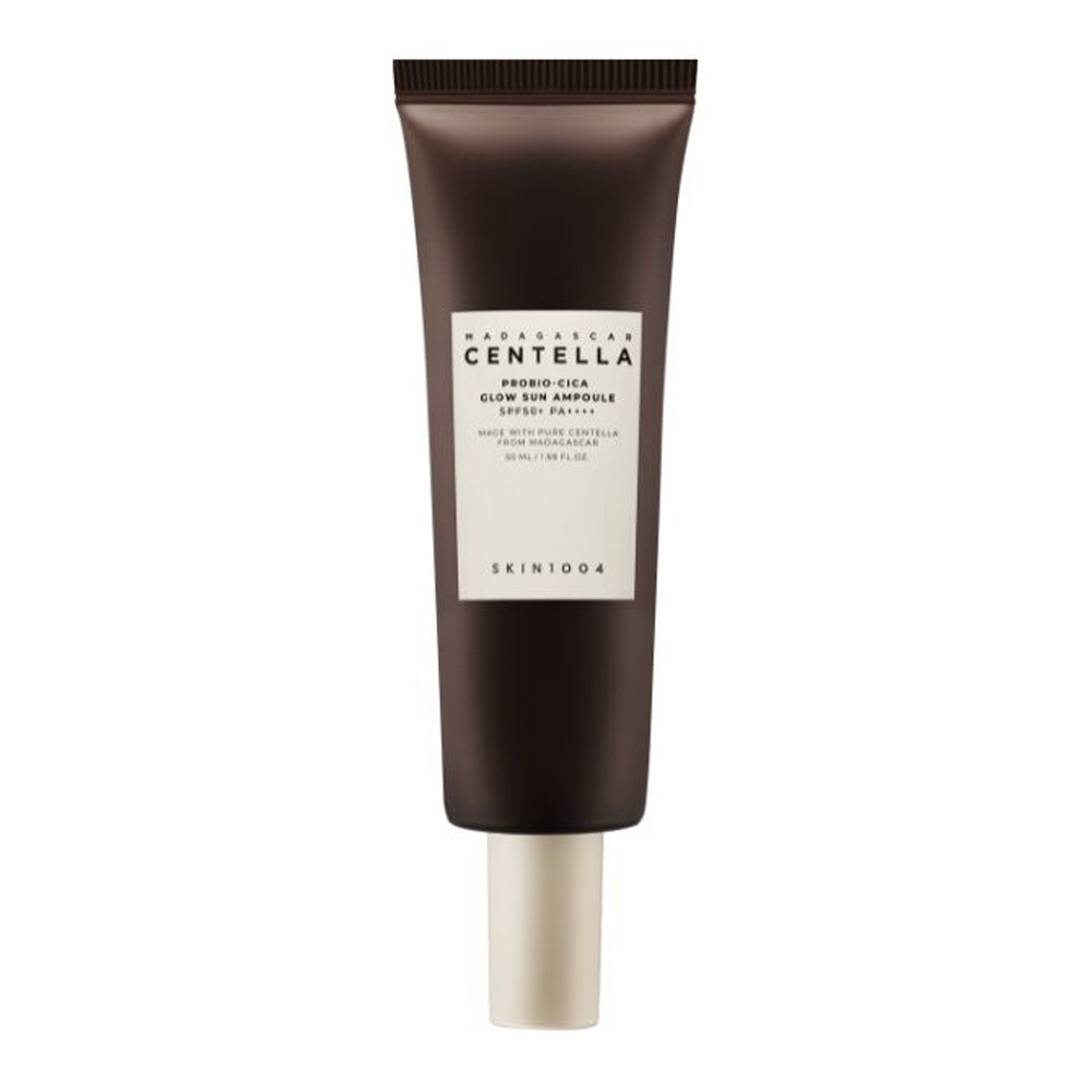 SKIN1004 Madagascar Centella Probio-Cica Glow Sun Ampoule SPF50+ Krem ochronny do twarzy
