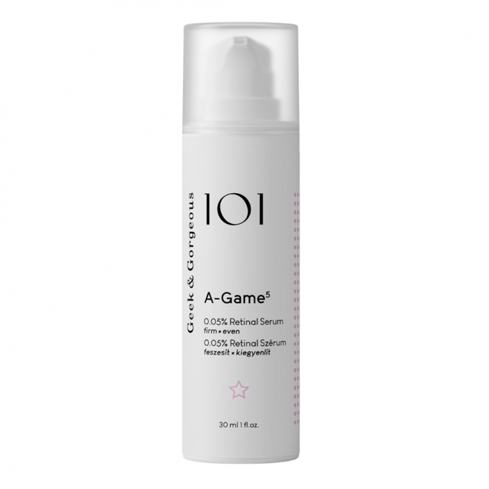 Geek & Gorgeous A-Game 5 - Serum z 0,05% Retinalu 30 ml