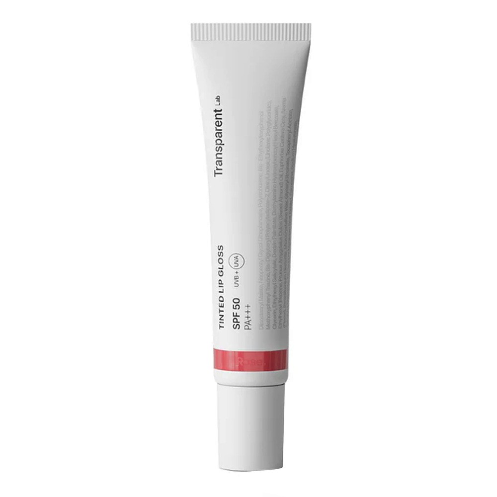 Transparent Lab Lip Gloss Nawilżający balsam do ust SPF50, Rose