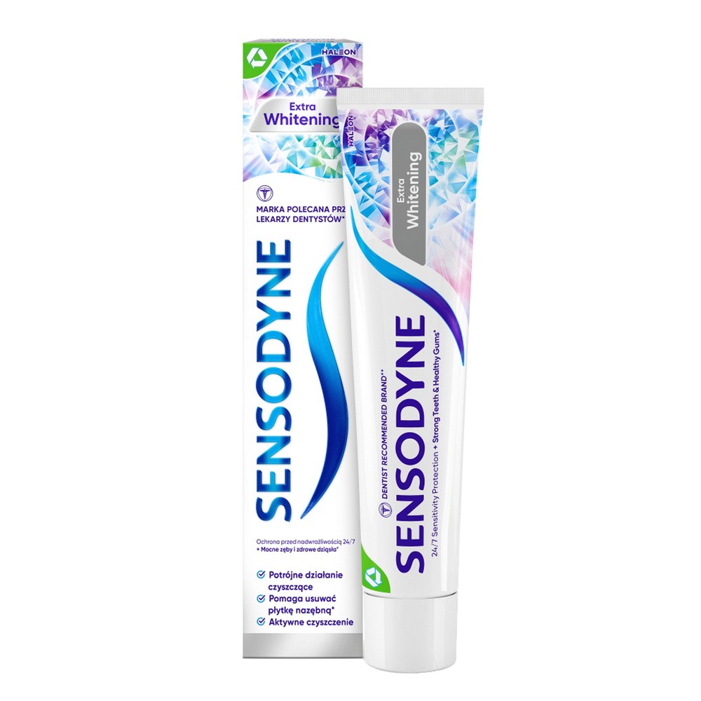Sensodyne Extra Whitening Pasta do zębów z fluorkiem 75 ml