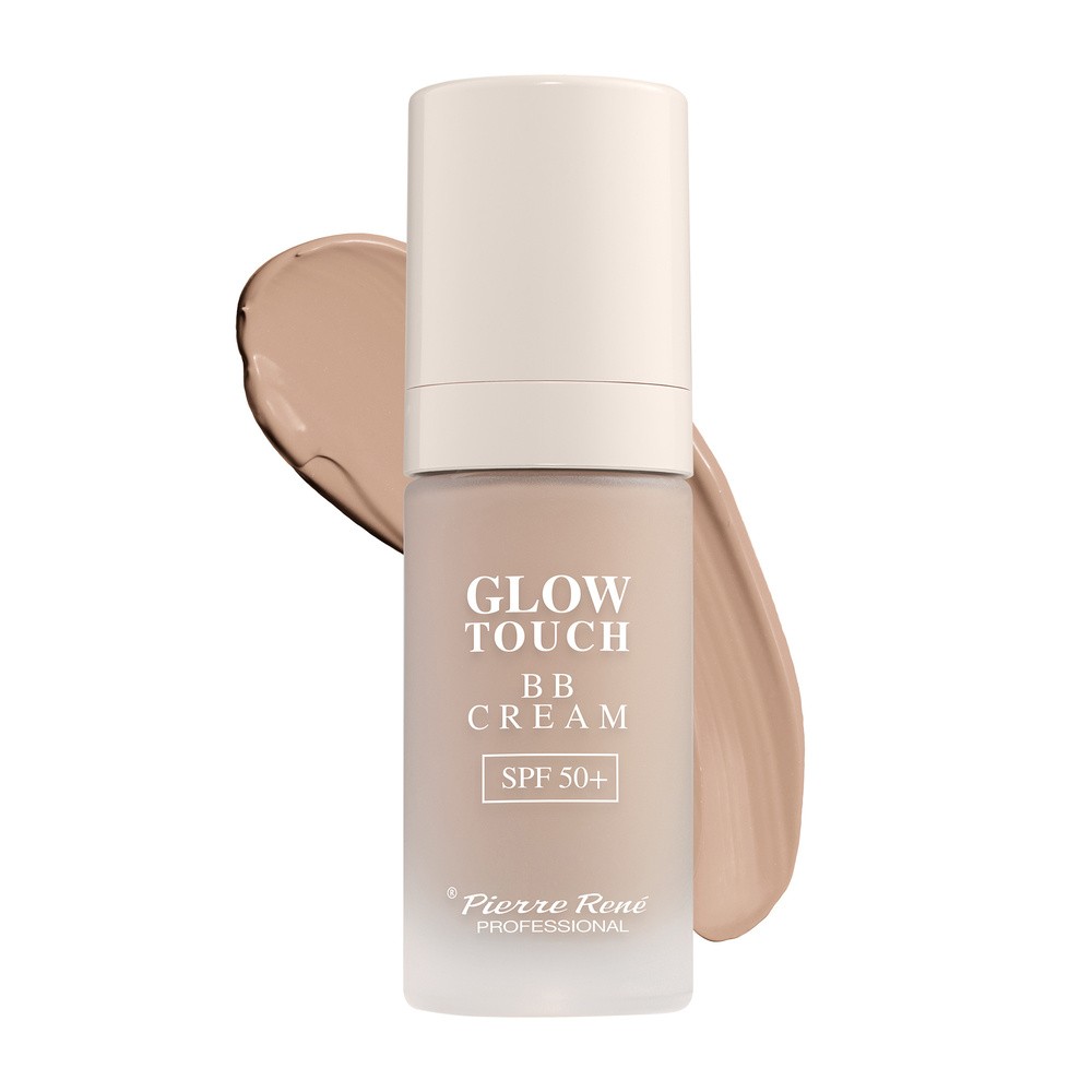 Pierre René - GLOW TOUCH - BB CREAM SPF50+ Krem BB - 30 ml - 02 NATURAL