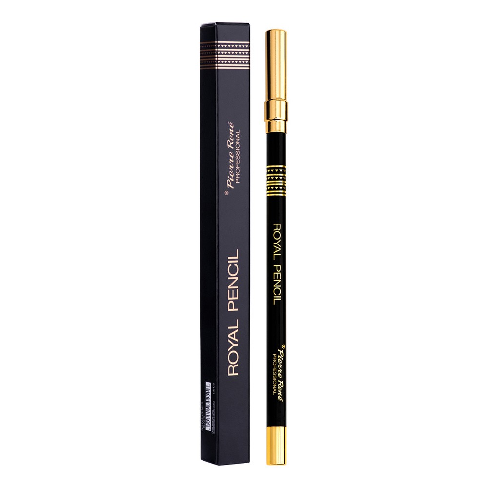 Pierre Rene ROYAL PENCIL INTENSYWNIE CZARNA KREDKA DO OCZU