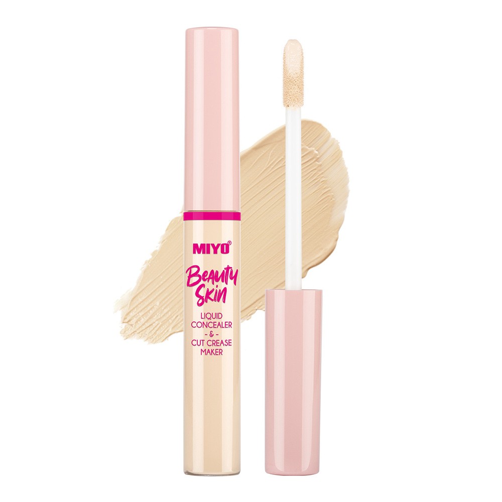 MIYO BEAUTY SKIN - Liquid Concealer - Płynny korektor - 7 ml - 02 - HELLO YELLOW MIYSCKML-7ML-02