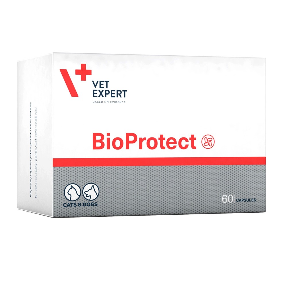 VetExpert BioProtect probiotyk dla psów i kotów 60 tabletek