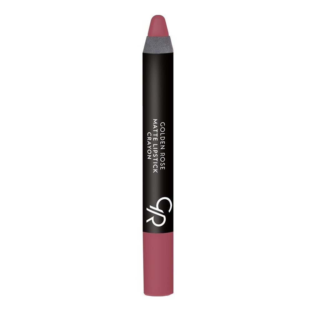 Golden Rose Matte Lipstick Crayon, matowa pomadka w kredce 08, 3,5 g