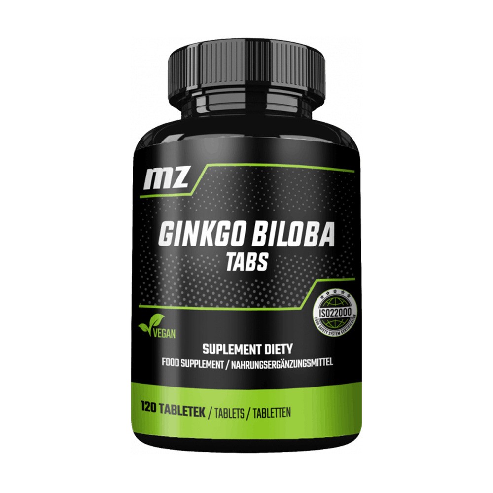 MZ-STORE GINKGO BILOBA EKSTRAKT Z MIŁORZĘBU 120 TABLETEK