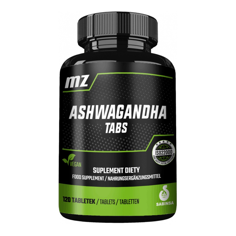 MZ-STORE ASHWAGANDHA ŻEŃ-SZEŃ INDYJSKI 120 TABLETEK