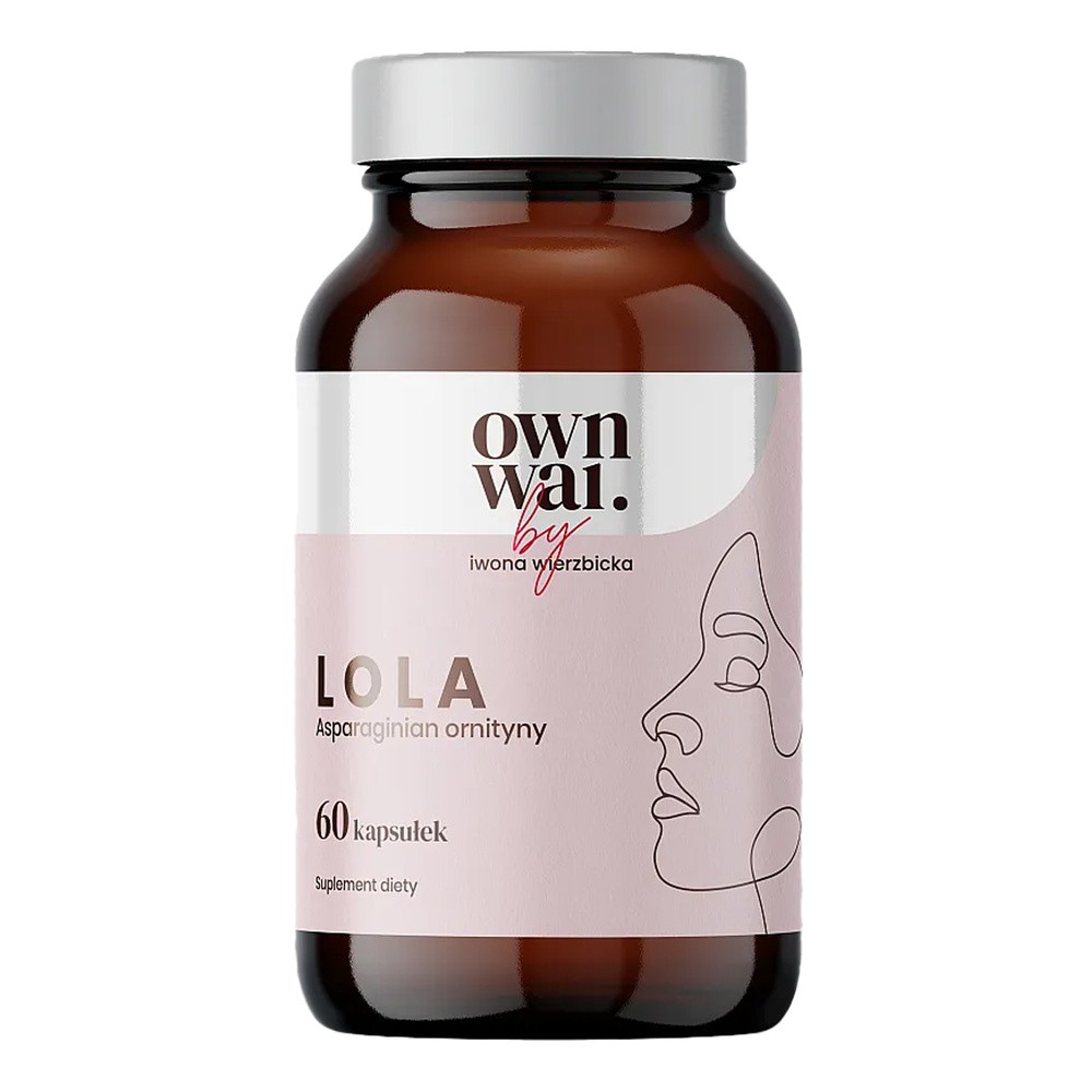 OWNWAI LOLA L-ASPARAGINIAN L-ORNITYNY 60 KAPSUŁEK