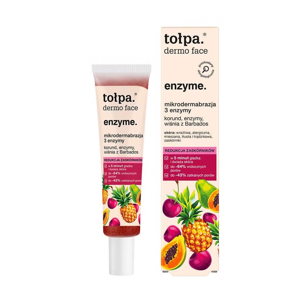 Tołpa Dermo Face Enzyme Mikrodermabrazja 3 enzymy
