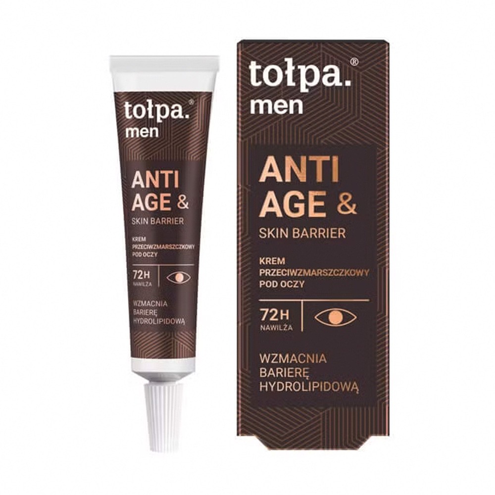 Tołpa Men Anti Age&Skin Barrier krem przeciwzmarszczkowy pod oczy 10ml