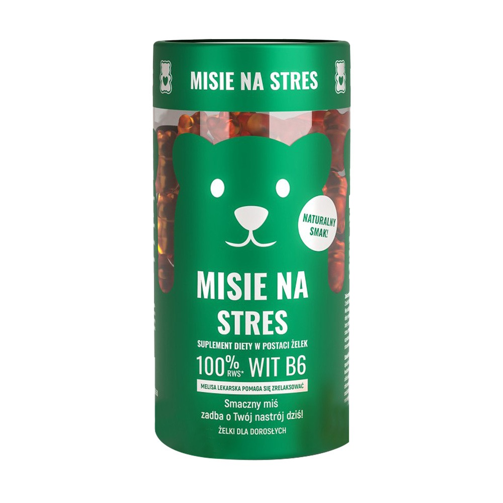 Noble Health Misie Na Stres, żelki, 300 g