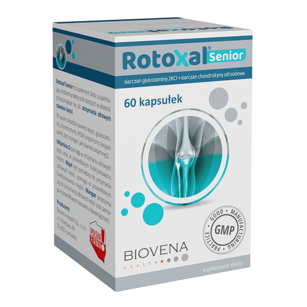 Biovena Rotoxal Senior, 60 kapsułek