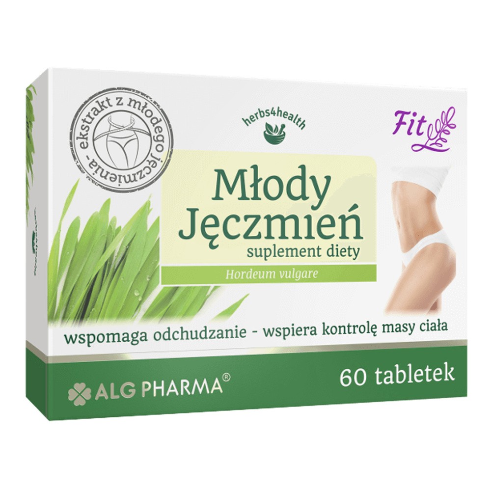 Młody jęczmień ALG Pharma, 60 tabletek