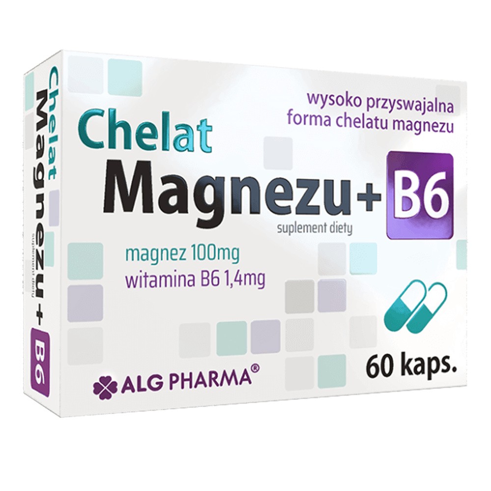Pharma ALG Chelat Magnezu + B6 [ 60caps ] - ALG