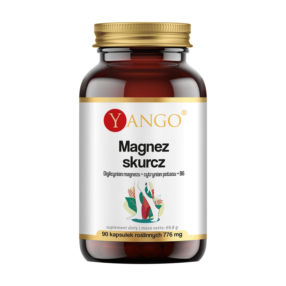 Yango Magnez Skurcz, 90 kapsułek roślinnych