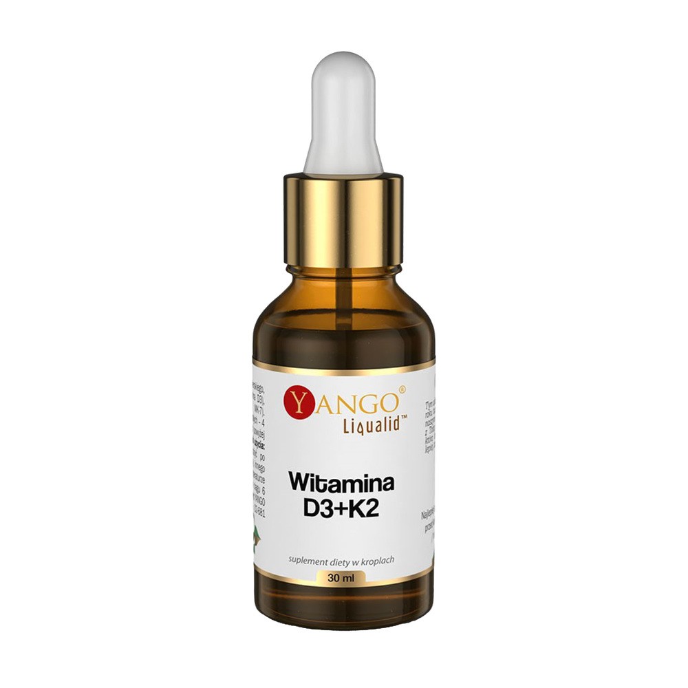 Suplement diety, YANGO Witamina D3 + K2, 30 ml