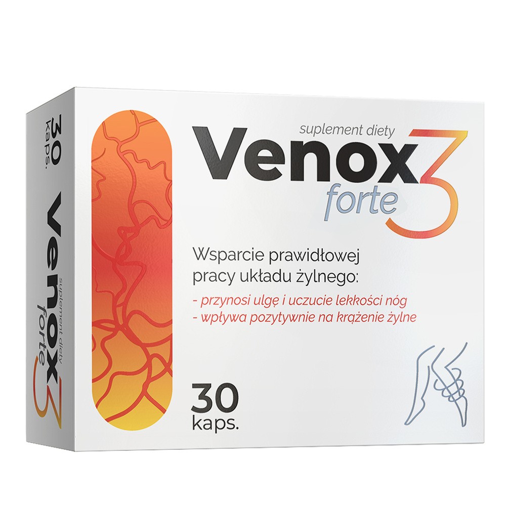 VENOX 3 Forte, 30 kapsułek