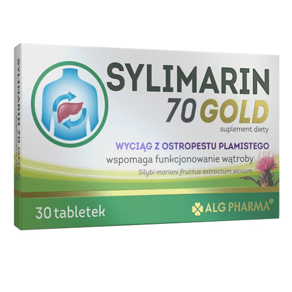 ALG PHARMA POLAND SP. Z O.O. Alg Pharma Sylimarin 70 Gold 30tabl.