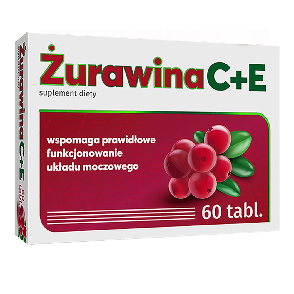 ALG PHARMA - Żurawina C+E 60tabs.