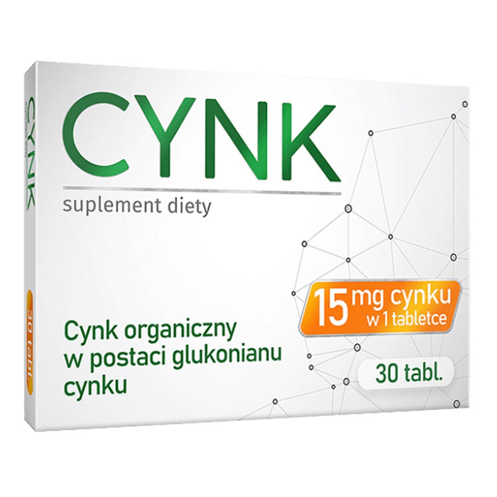 Pharma ALG Cynk [ 30tabs. ] - ALG Glukonian cynku