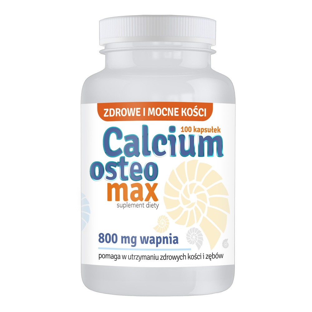 Alg Pharma, Calcium Osteo Max, Suplement diety, 100 kapsułek