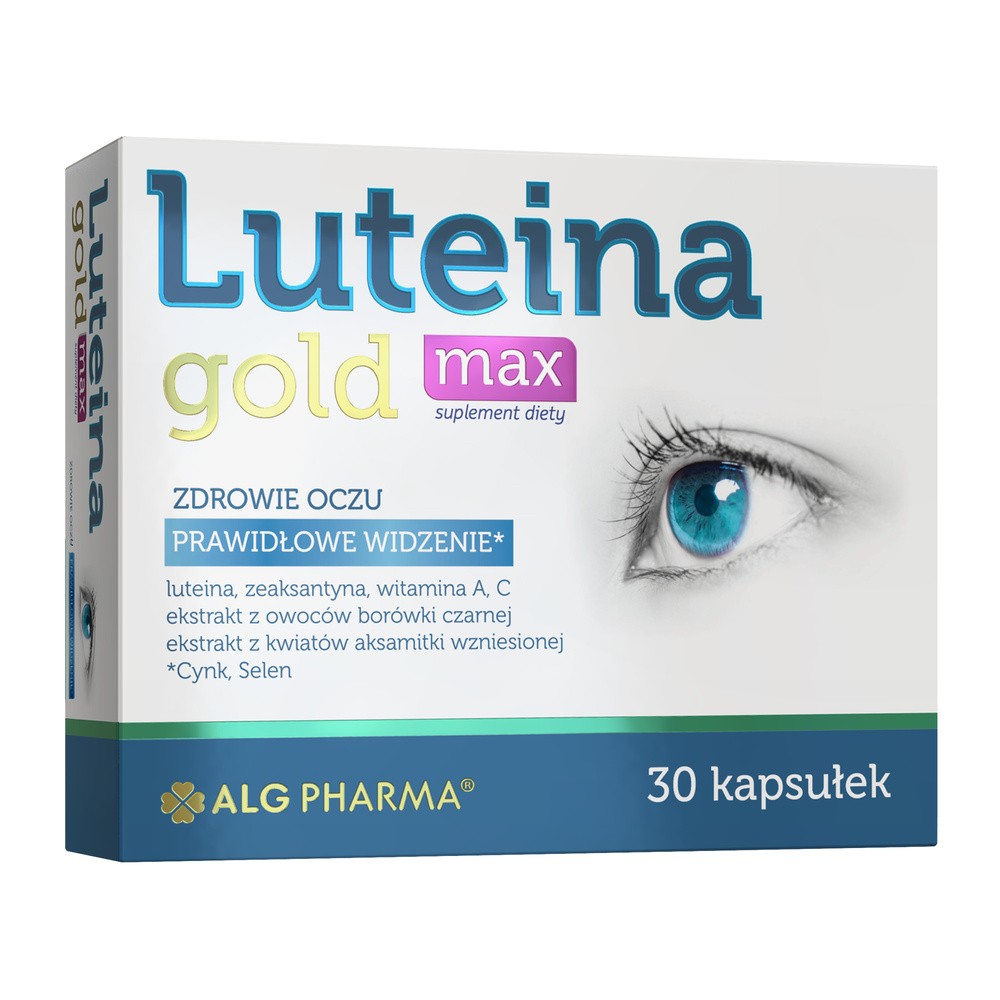 Luteina Gold Max, 30 kapsułek