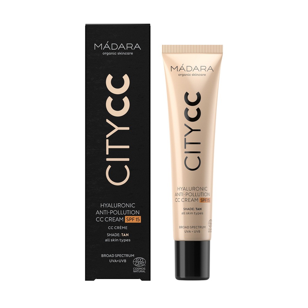 Madara CITYCC Hyaluronic Anti-Pollution CC Cream SPF15 Tan 40.0 ml