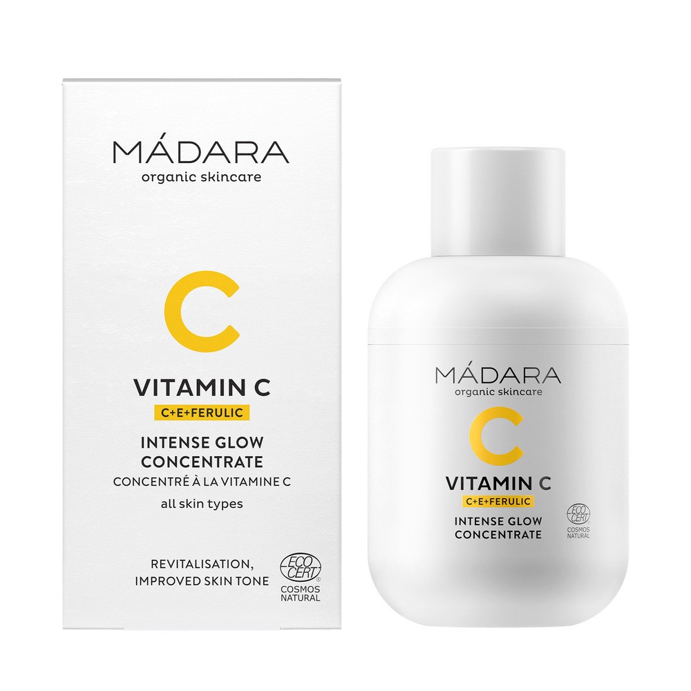 Madara Madara Intense Glow Concentrate Koncentrat rozjaśniający z witaminą C 30 ml