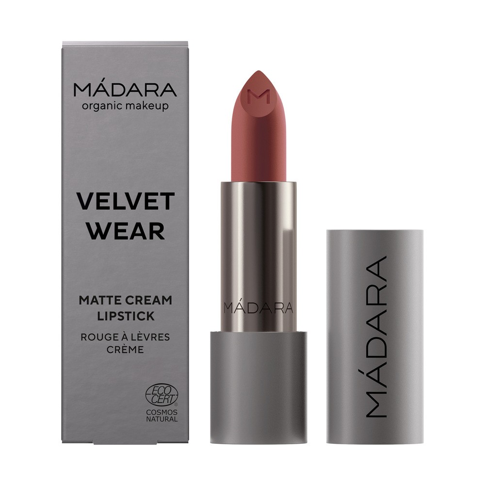 Madara Velvet Wear Matte Cream Lipstic 32 Kremowa pomadka matująca (kolor 32 Warm Nude) 3,8 g
