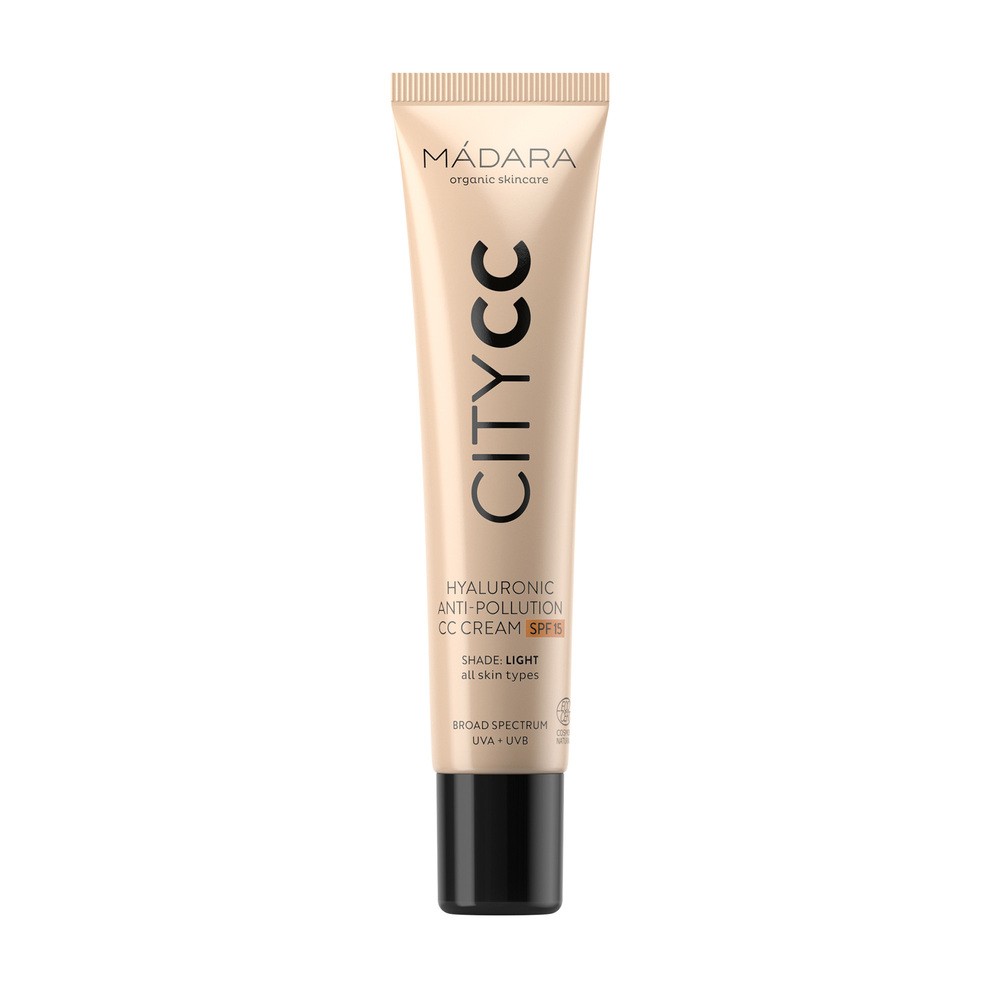Madara Madara City CC - Light Beige Miejski krem CC przeciw zanieczyszczeniom - Kolor Light Beige 40 ml