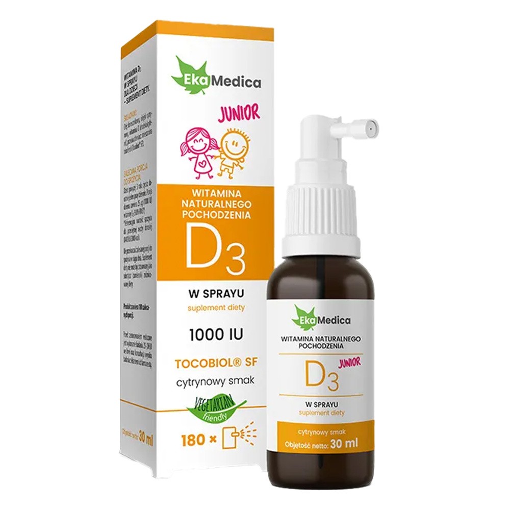 Ekamedica Witamina Junior D3 Spray 30ml