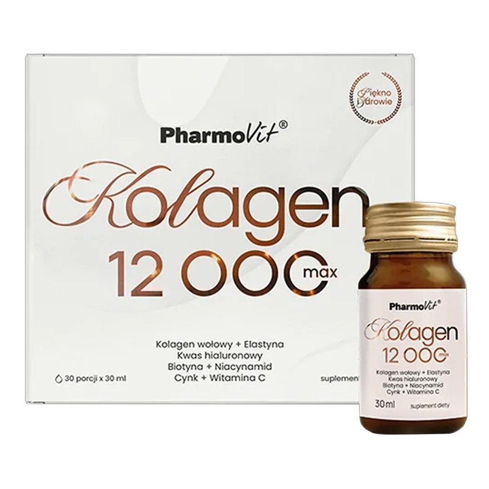 PharmoVit Kolagen 12000 Max, 30 ml x 30 butelek