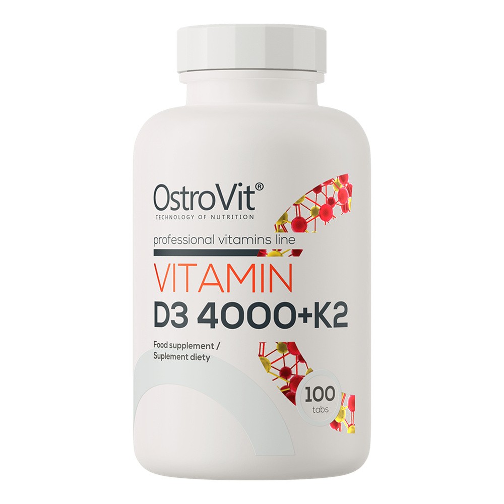 OstroVit Vitamin D3 4000 + K2 100 tabs