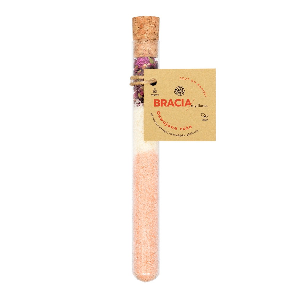 Bracia Mydlarze Szot Oswojona Róża Sól i kule do kąpieli 70 ml